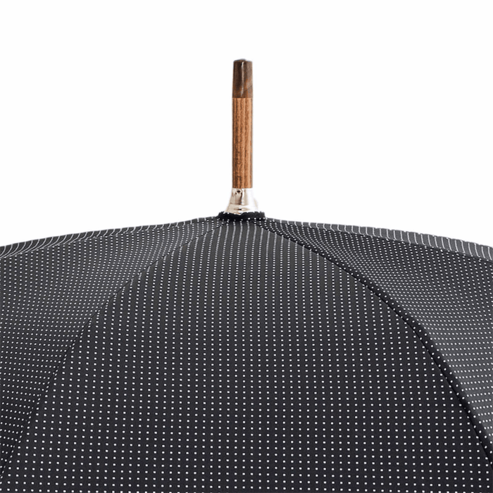 Designer Umbrella Punto Bianco, Ostrich Leather Handle