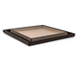 Exclusive Leslie Square Tray with Designer Soft Calfskin Leather