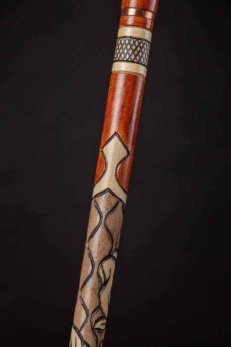 Designer Walking Cane for Ladies Rose, Hand Crafted