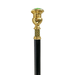 Designer Walking Cane with Big Emerald Crystal