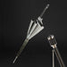 Designer Women Silver Canopy Dahlia Interior Double Cloth Umbrella