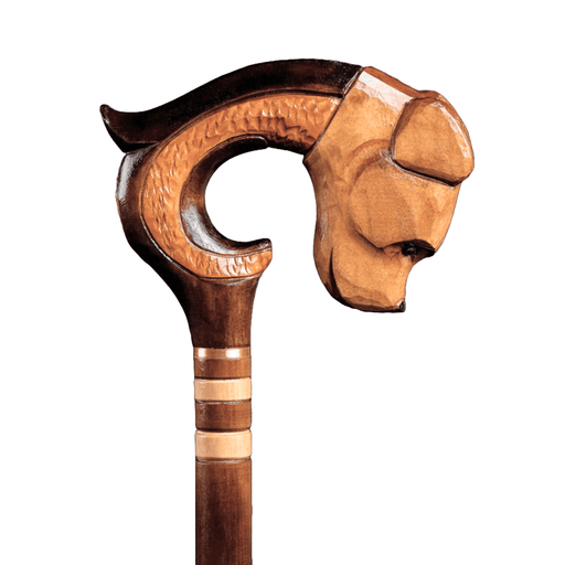 Dog Head Walking Cane, Unique Animal Walking Canes - Art