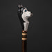 Dog Head Walking Stick - Husky Walking Cane Handcrafted