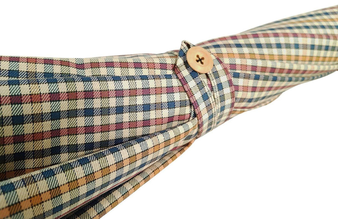 Double Cloth Men's Umbrella - Cotton Fabric - Artynov | Unique Handmade Accessories