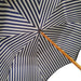 Double Cloth Men's Umbrella with Blue Striped Design