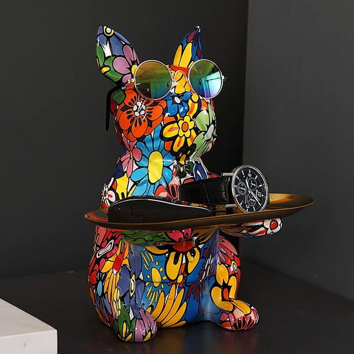 Street Art Dog Figurine