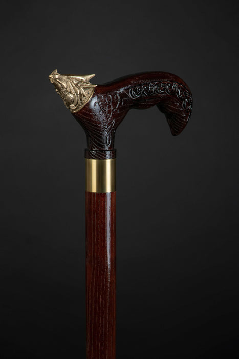 Dragon Handle Walking Stick For Men and Women