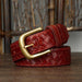 Durable Braided Leather Belt For Men, Romuald Model