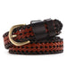 Durable Braided Leather Belt For Women, Mariam Model