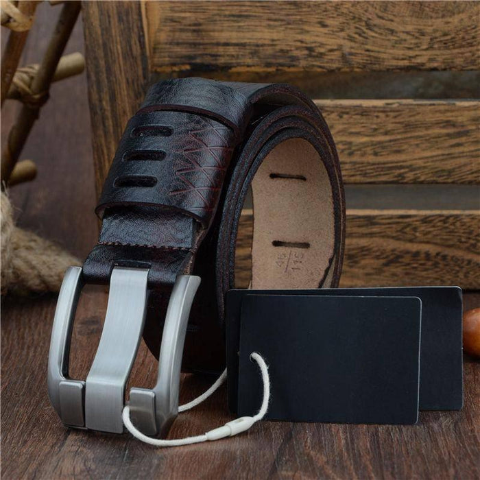 Durable Casual Leather Belt For Men, Tarxi Model