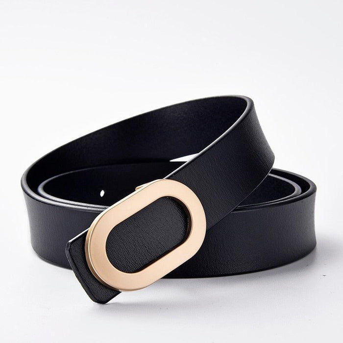 Durable Casual Leather Belt For Women, Maya Model