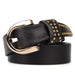 Durable Casual Leather Belt For Women, Tutna Model