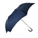 Elegant and Compact Desig Blue Navy Jacquard Folding Umbrella