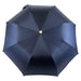 Elegant and Compact Desig Blue Navy Jacquard Folding Umbrella