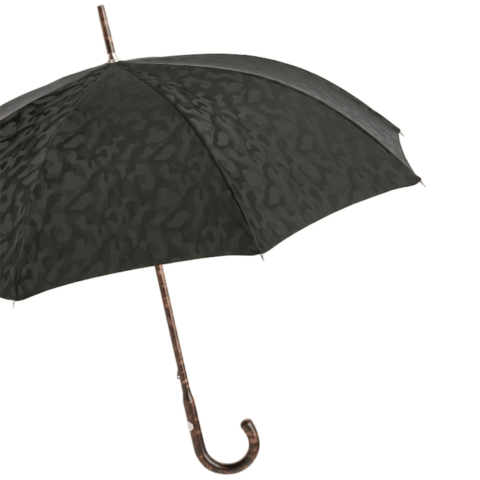 Elegant Black Camouflage Bespoke Umbrella