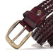 Elegant Braided Leather Belt For Women, Nikoloz Model