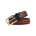 Elegant Braided Leather Belt For Women, Nikoloz Model