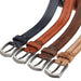 Elegant Casual Leather Belt For Men, Irakli Model