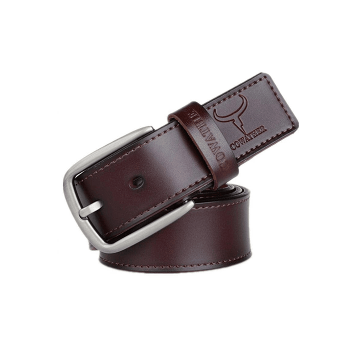 Elegant Casual Leather Belt For Men, Konstantine Model