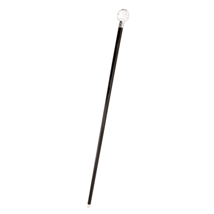 Elegant Crystal Ball Formal Knobstick Walking Cane