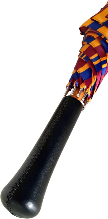 Elegant Design and Vibrant Colors Handcrafted Striped Umbrella