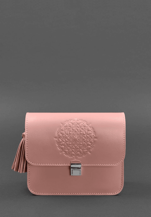 Elegant Design Leather Crossbody Bag with Embossing for Women