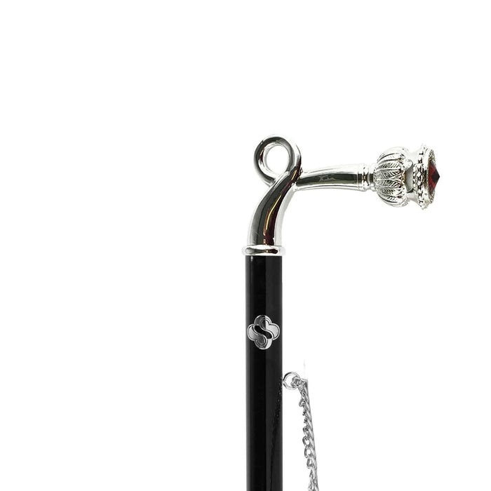 Elegant Design Shiny Silverplated 925 Shoehorn