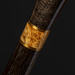 Elegant Exotic Wood Walking Cane, Burl Maple Wood Stick Modern