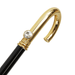 Elegant Gold-plated Walking Stick for Men