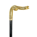 Elegant Handmade Snake 24K Gold-plated Walking Cane