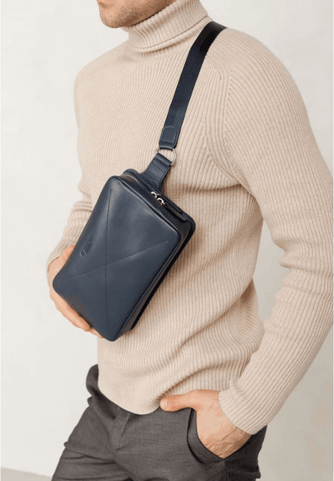 Elegant Handmade Soft Leather Sling Bag - Luxury Sling Bag