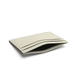 Elegant Ivory Minimalist Leather Card Holder