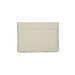 Elegant Ivory Minimalist Leather Card Holder