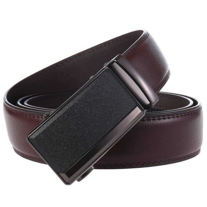 Elegant Leather Suit Belt For Men, Kozma Model