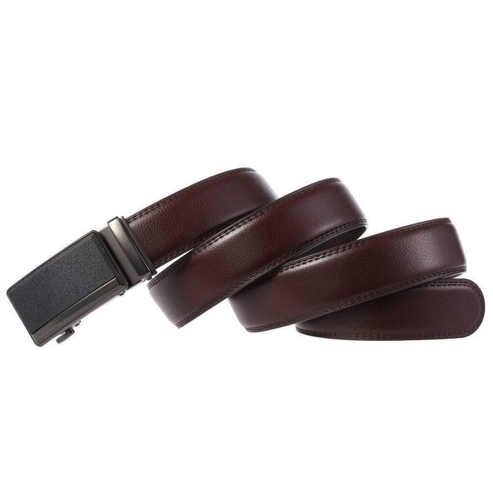 Elegant Leather Suit Belt For Men, Kozma Model