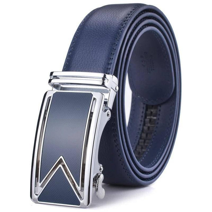 Elegant Leather Suit Belt For Men, Velxe Model