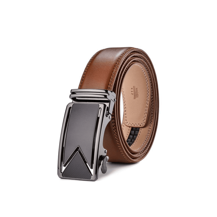 Elegant Leather Suit Belt For Men, Velxe Model