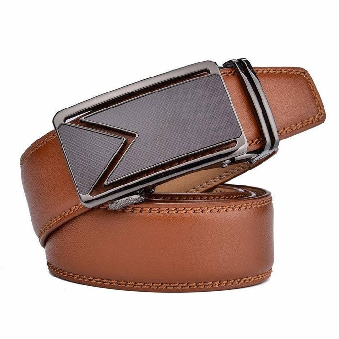 Elegant Leather Suit Belt For Men, Velxe Model