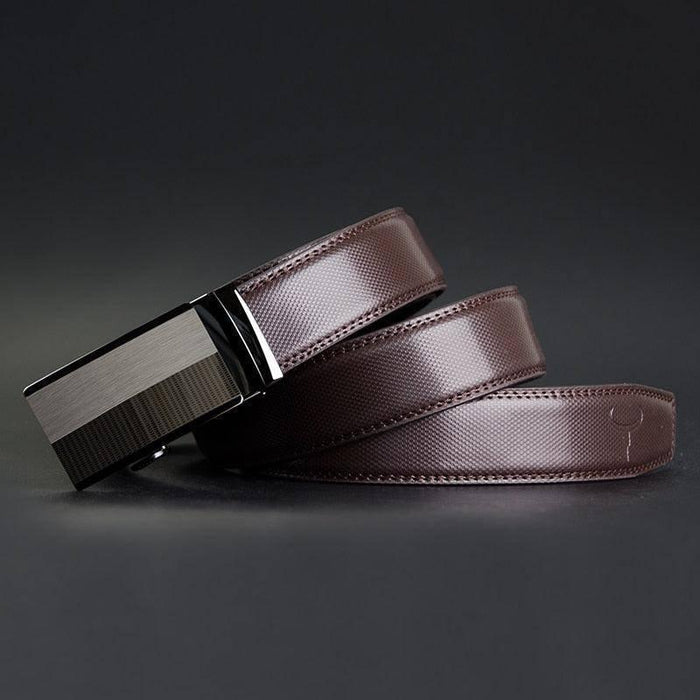 Elegant Leather Suit Belt For Men, Zura Model