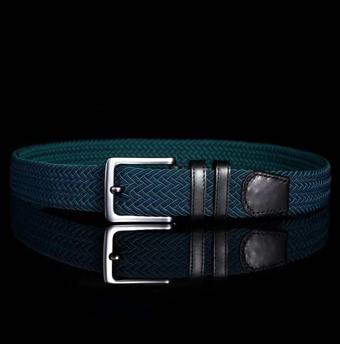 Elegant Men's Elastic Braided Belt, Joris Model