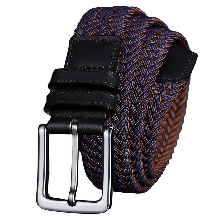 Elegant Men's Elastic Braided Belt, Joris Model