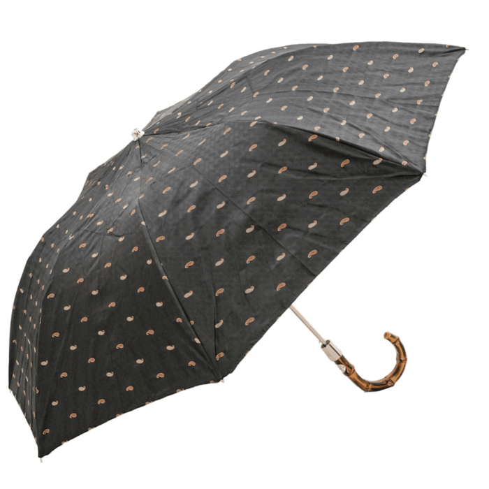 Elegant Telescopic Umbrella with Whangee Handle