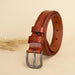 Elegant Vintage Leather Belt For Women, Anaa Model