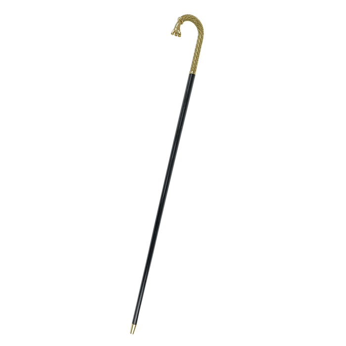 Elegant Walking Stick Encrusted with Erinite Crystals