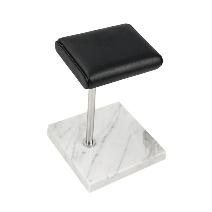 Elegant White Marble Watch Stand - Athéna