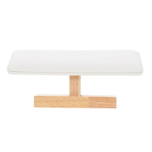 Elegant White Wooden Watch Stand - Persée