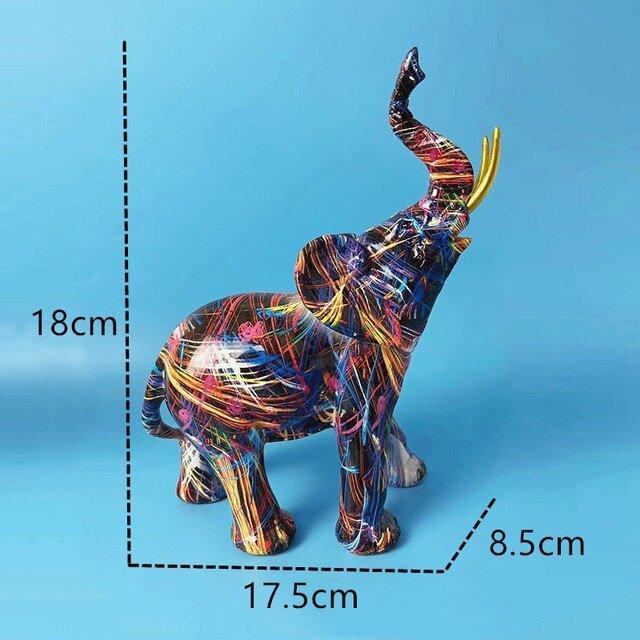 アート・デザイン・音楽 ELEPHANT BRAND HIRATA KAZUHISA Elephant Graffiti Sculpture