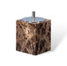 Elegant Brown Dark Marble Bathroom Set