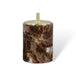 Elegant Brown Dark Marble Bathroom Set
