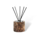 Elegant Brown Dark Marble Bathroom Set